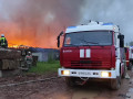 в Смоленске на заводе произошел пожар в цехе по производству кирпича - фото - 1