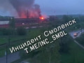 на месте пожара на Смоленском заводе развернут оперативный штаб - фото - 1