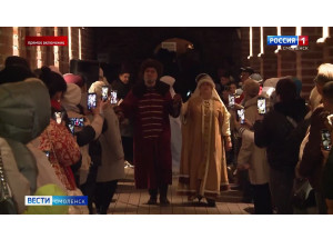 в Смоленске прясло у Маховой башни торжественно открыли для показа - фото - 1