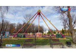 в Смоленске закрыли на зиму аттракционы Лопатинского сада - фото - 1