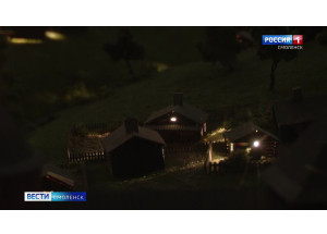 макет Смоленской крепости теперь светится и «пускает дым» из печей - фото - 1