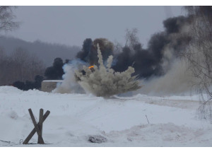 в Смоленске реконструировали события зимы 43-го - фото - 1