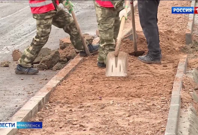 в Смоленске отремонтируют 15 километров дорог - фото - 1