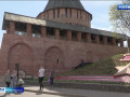 смоленские школьники украсили Громовую башню в рамках акции «Окна Победы» - фото - 1