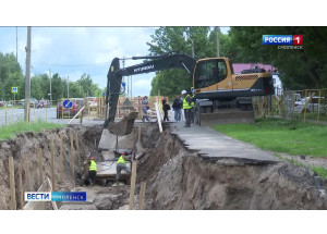 в Смоленске ремонт теплосетей на маршала Конева рассчитан до конца августа - фото - 1