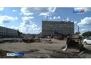 в Смоленске продолжается капитальный ремонт и благоустройство территорий в Заднепровском районе - фото - 1