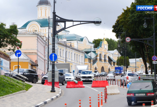 в Смоленске может быть снова изменена схема движения на Большой Советской - фото - 1
