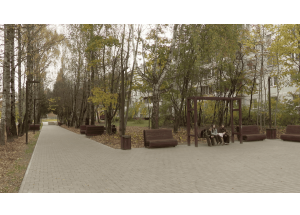 в Смоленском округе благоустроили 5 объектов и одна детская площадка - фото - 1