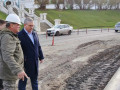 в Смоленске идёт переустройство канализационного коллектора возле Большой Советской - фото - 1